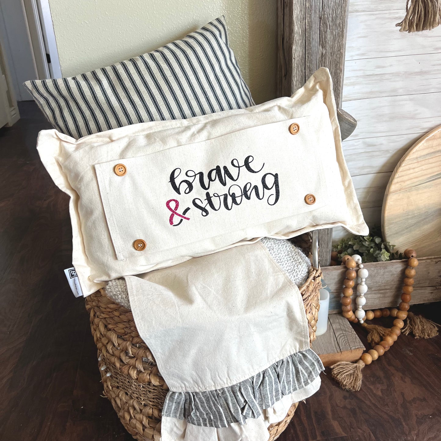 SEASONAL BUNDLE SET: Natural Cream Boho Pillow (comes with foam insert and these 4 panels in back pocket); Winter Spring Summer Fall Autumn: GATHER TOGETHER, EASTER TRUCK, SUMMER FLIP FLOPS, FARM FRESH CHRISTMAS TREES