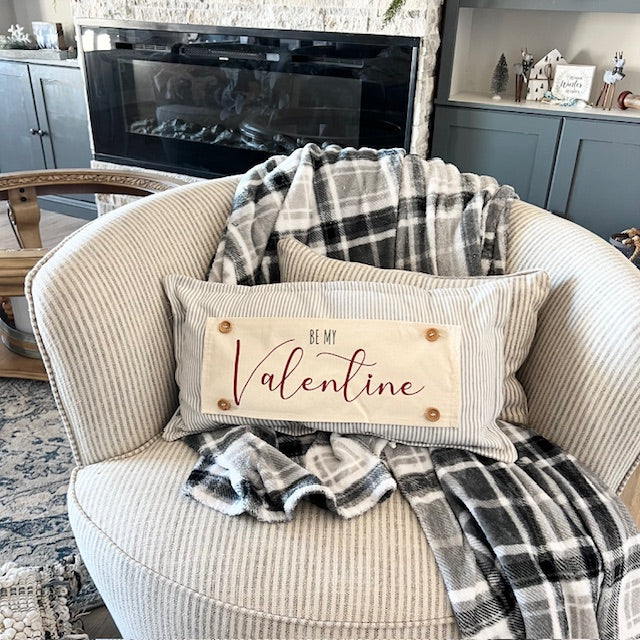 NEW! CUSTOM WINTER WEDDING BUNDLE 26: 3 seasons + CHARCOAL/GALVINIZED STRIPES pillow + custom last name panel & FLORAL BUNNIES / BE MY VALENTINE / DEER / CUSTOM LAST NAME PANEL