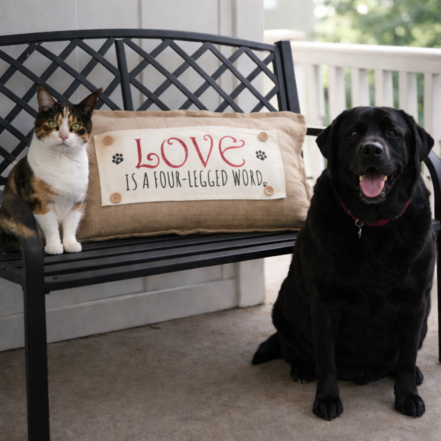 GLITTER PANEL ONLY: RECTANGLE Glitter Holiday Panel: Winter, Valentines Cherry Love, fur baby(ies) LOVE IS A FOUR-LEGGED WORD