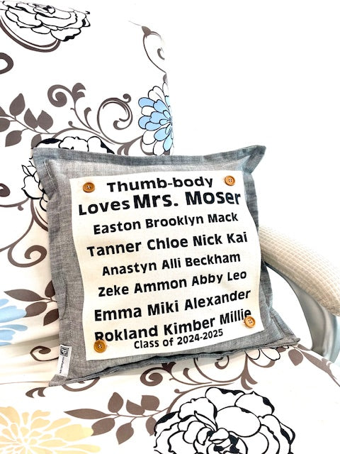 SQUARE Custom Memory Panel: Teacher Appreciation, SQUARE CUSTOM PANEL