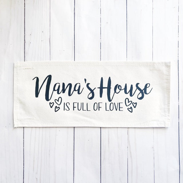 Custom Panel: Mimi’s, Gramma's, Nonni's, Nana's... House CUSTOM PANEL