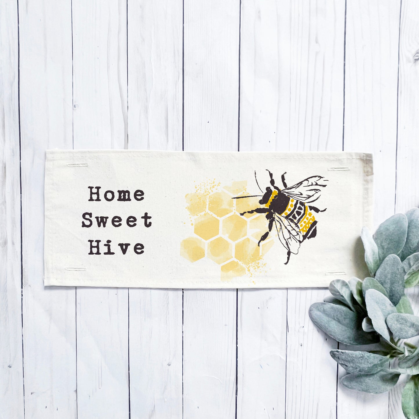 Seasonal Panel: Boho Beehive Happy Mother's Day Summer, Spring; 1 BEE HOME SWEET HIVE