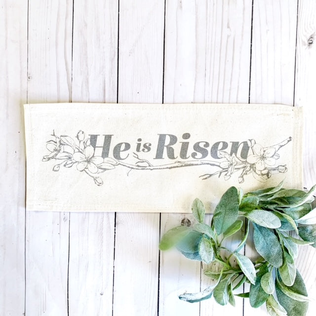 SEASONAL BUNDLE SET: Natural Cream Boho Pillow (comes with foam insert and these 4 panels in back pocket); Winter Spring Summer Fall Autumn: Gather Together Christmas Bike, He is Risen, America est. 1776 off