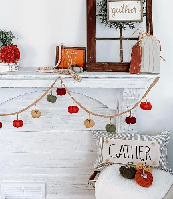 Pillow ONLY (with fluffy insert): Farmhouse Gray/White Ticking Stripes: GRAY/WHITE STRIPES TICKING PILLOW (with insert)