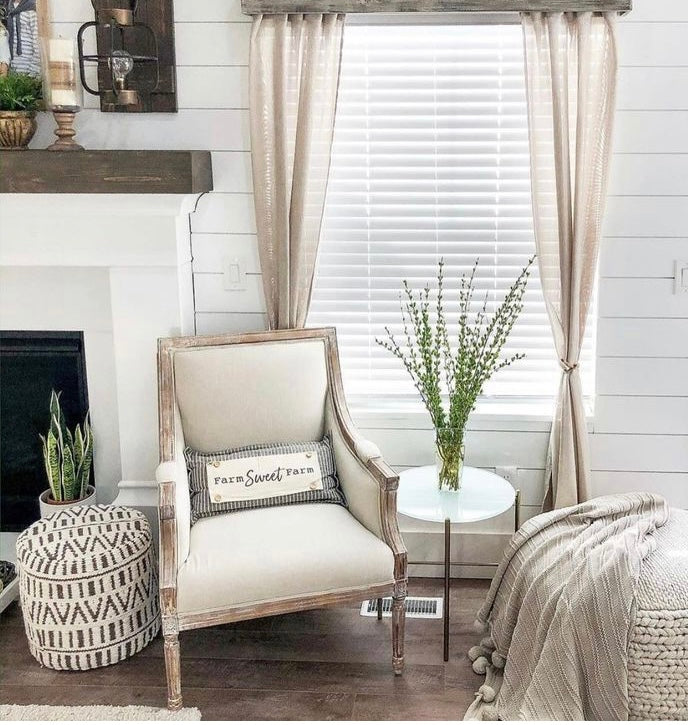 Pillow ONLY (with fluffy insert): Galvinized Charcoal/Cream Farm Stripes: DARK CHARCOAL/CREAM STRIPES PILLOW (with insert)