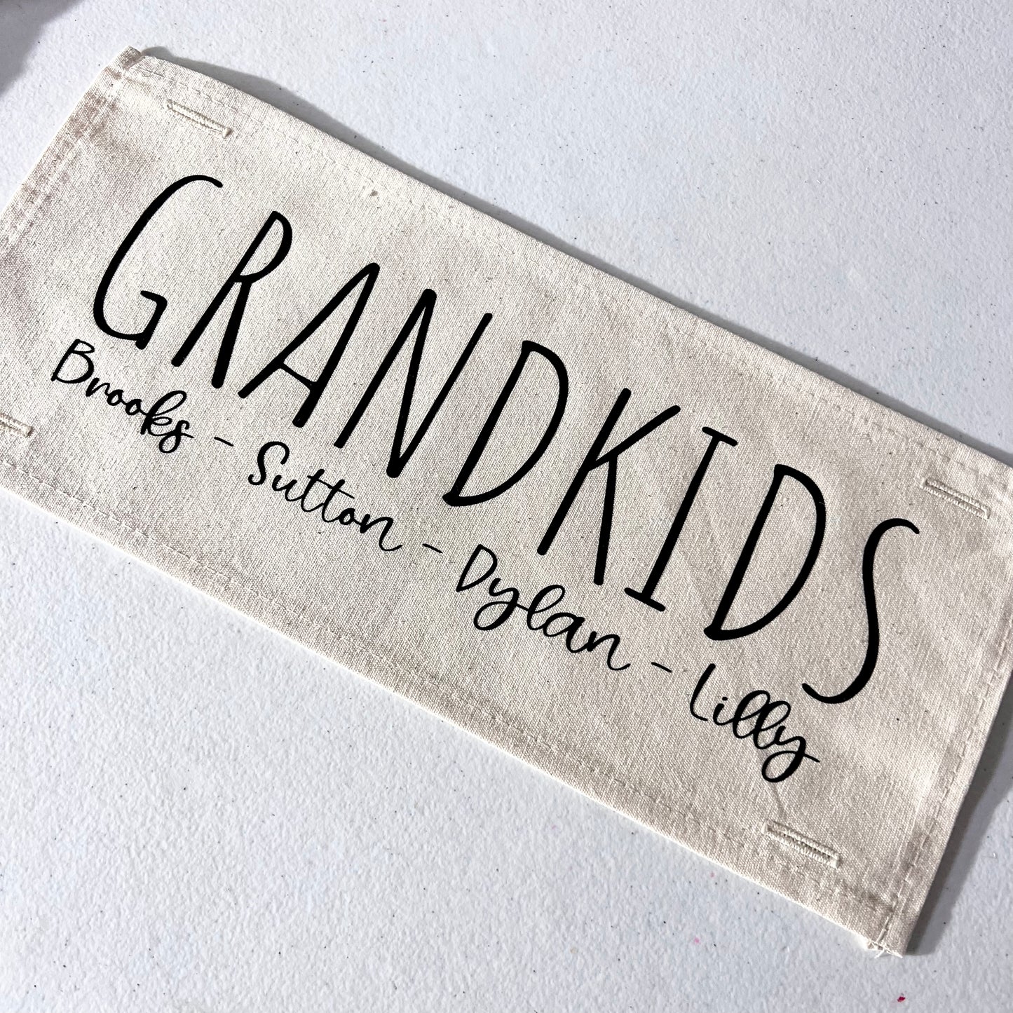 GIFT GUIDE:  BEST GIFT FOR GRAMMA'S, NANA, MIMI, NONNIE, OMA!  Custom Memory Panel: Grandkids/Nana/Mimi/Aunt Name/Grandma Mother's Day Mom Gift, GRANDBLESSINGS PANEL