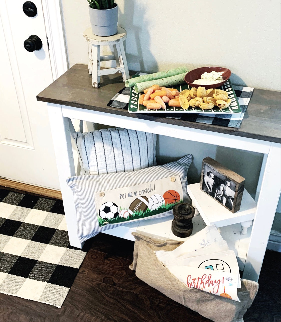 PANEL ONLY: RECTANGLE Sports Superbowl Winter Spring Summer Fall Football Basketball, Baseball, Soccer, Volleyball Super Bowl Autumn; SPORTS PANEL