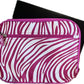 Gift for: Teen/College/Working Gal:  Pink Zebra Laptop bag purse