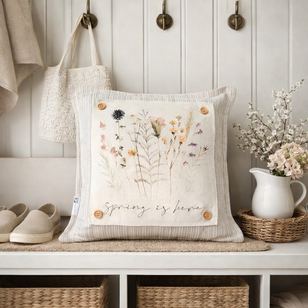 12 PANELS ONLY BUNDLE: SQUARE throw pillow Year of Panels Bundle SAVE!!!: SKI BENCH, V-DAY SUBWAY, LUCKY & BLESSED, PRESSED FLOWERS, STRAWBERRY ICECREAM, SUMMER TIME, LAND I LOVE, GOOD TO BE HOME, PUMPKIN PATCH, HOCUS POCUS, ACORN BRANCH, CANDY CANE