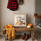 PANEL ONLY: SQUARE Fall, Autumn Thanksgiving Change Fall Leaf Leaves Tree Branch ACORNS