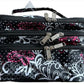 Gift for: ALL THE GALS!   Paisley Pop-up Cosmetic Compartment Make-Up Bag Purse