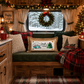 PANEL ONLY:  RECTANGLE Holiday Panel: Vintage, Winter, Jingle All The Way, Caravans, Wreath, Home Sweet Home, Home For The Holidays; CHRISTMAS CAMPER