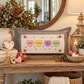 PANEL ONLY:  RECTANGLE Holiday Panel: Valentines, Winter, Love, Hugs, Kisses, Passion, Red, Wife Husband, Boyfriend, Girlfriend, Spouse, Kids, Vintage, Farmhouse, Heart; CONVERSATION HEARTS
