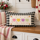 PANEL ONLY:  RECTANGLE Holiday Panel: Valentines, Winter, Love, Hugs, Kisses, Passion, Red, Wife Husband, Boyfriend, Girlfriend, Spouse, Kids, Vintage, Farmhouse, Heart; CONVERSATION HEARTS