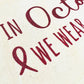 Memory Panel: Glitter; Breast Cancer Awareness Pink Ribbon October Brave & Strong