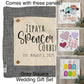 Custom Wedding Gift Bundle:  3 seasons + SQUARE GRAY pillow + custom last name panel:  PUMPKIN PATCH, SUMMER POPSICLES, VALENTINE HEARTS, CUSTOM LAST NAME PANEL