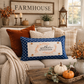 PANEL ONLY: RECTANGLE Fall Autumn, Host, Thanksgiving, Gratitude, Family, Friends, House Warming; GATHER TOGETHER