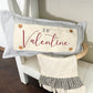 NEW! CUSTOM WINTER 26 WEDDING Bundle:  3 seasons +BOHO pillow + custom last name panel: WHITE CLOVER, BE MY VALENTINE, DEER, CUSTOM LAST NAME PANEL