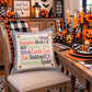 GLITTER PANEL ONLY: SQUARE Fall, Autumn, ghost, bat, black cat, GLITTER HALLOWEEN SUBWAY ART