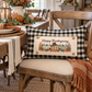 NEW!  PANEL ONLY:  Fall Autumn pumpkins, leaves, berries Pilgrims, stripes, polka dots, plaid; HAPPY THANKSGIVING
