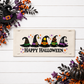 NEW!  PANEL ONLY: RECTANGLE Halloween October WITCHES HATS