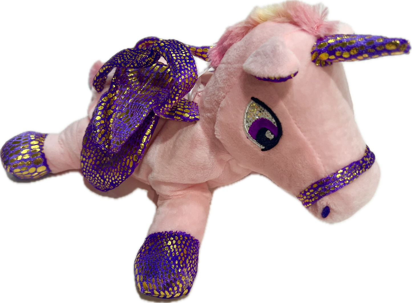 Little Miss Pony Horse Purse Bag with straps and pocket