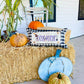 Glitter Holiday Panel: Fall Autumn, witches broom, spiderweb, witches hat; GLITTER HOCUS POCUS