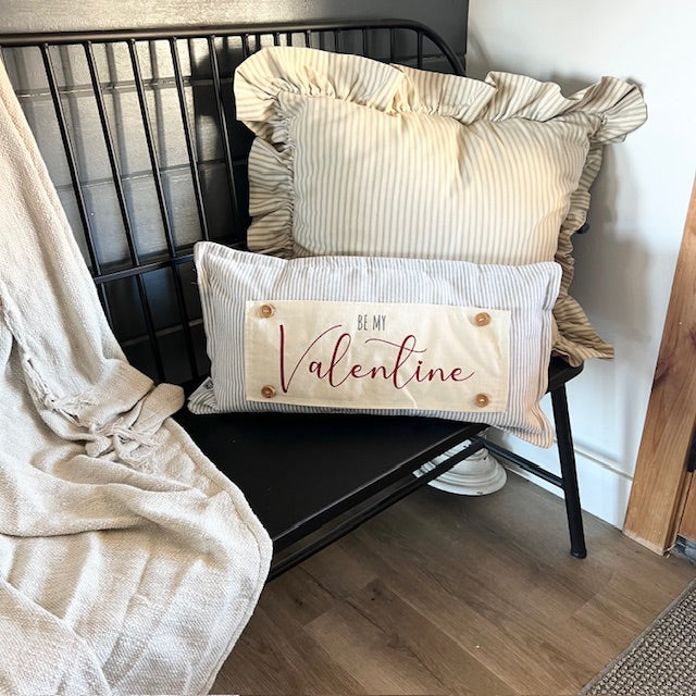 NEW! CUSTOM WINTER 26 WEDDING Bundle:  3 seasons +BOHO pillow + custom last name panel: WHITE CLOVER, BE MY VALENTINE, DEER, CUSTOM LAST NAME PANEL