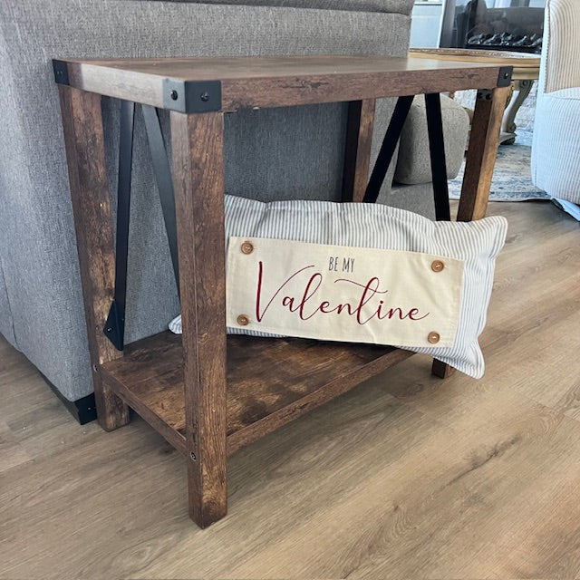 NEW! CUSTOM WINTER 26 WEDDING Bundle:  3 seasons +BOHO pillow + custom last name panel: WHITE CLOVER, BE MY VALENTINE, DEER, CUSTOM LAST NAME PANEL