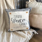 Custom Wedding Gift Bundle:  3 seasons + SQUARE GRAY pillow + custom last name panel:  PUMPKIN PATCH, SUMMER POPSICLES, VALENTINE HEARTS, CUSTOM LAST NAME PANEL