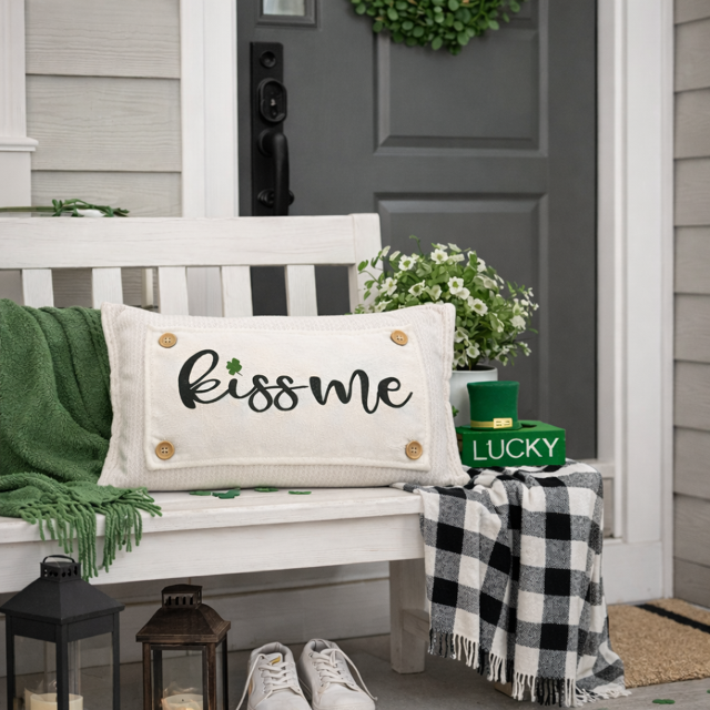 PILLOW ONLY (with fluffy insert): Natural Boho Cream: BOHO PILLOW (with insert)