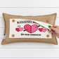 PANEL ONLY:  RECTANGLE Holiday Panel: Valentines, Winter, Love, Hugs, Kisses, Passion, Red, Wife Husband, Boyfriend, Girlfriend, Spouse, Kids, Vintage, Farmhouse, Heart; KISSING BOOTH