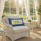 NEW! RECTANGLE SUMMER/FALL BUNDLE:  3 seasons + BOHO pillow:  PEONIES, CITRUS LEMON, OLD WELCOME