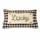 PILLOW ONLY (with fluffy insert): Buffalo Check Gingham: BUFFALO CHECK PILLOW (with insert)