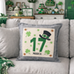GLITTER PANEL ONLY: SQUARE, Irish Kisses & Shamrock Wishes; Spring St. Patrick's Day, MARCH 17TH