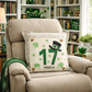 GLITTER PANEL ONLY: SQUARE, Irish Kisses & Shamrock Wishes; Spring St. Patrick's Day, MARCH 17TH