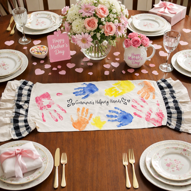 CUSTOM TABLE RUNNER: BUFFALO CHECK RUNNER