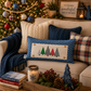 PANEL ONLY:  RECTANGLE Holiday Panel: Winter Ugly Sweater; Christmas Tree MUSIC NOTES TREES