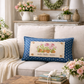 NEW! RECTANGLE SUMMER/FALL BUNDLE:  3 seasons + BOHO pillow:  PEONIES, CITRUS LEMON, OLD WELCOME