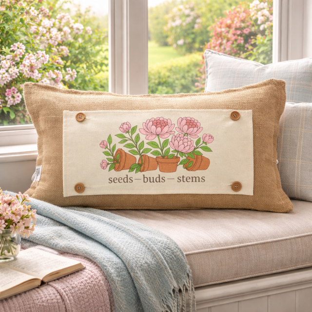 12 PANELS ONLY BUNDLE: RECTANGLE throw pillow Year of Panels Bundle SAVE!!!: DEER, XOXO, LUCKY, QUILTED EGGS, PEONIES, LIFE IS SWEET, USA MAP, HOME SWEET HOME, FALL BIKE, HAUNTED HOUSE, THANKSGIVING PIE, MERRY & BRIGHT