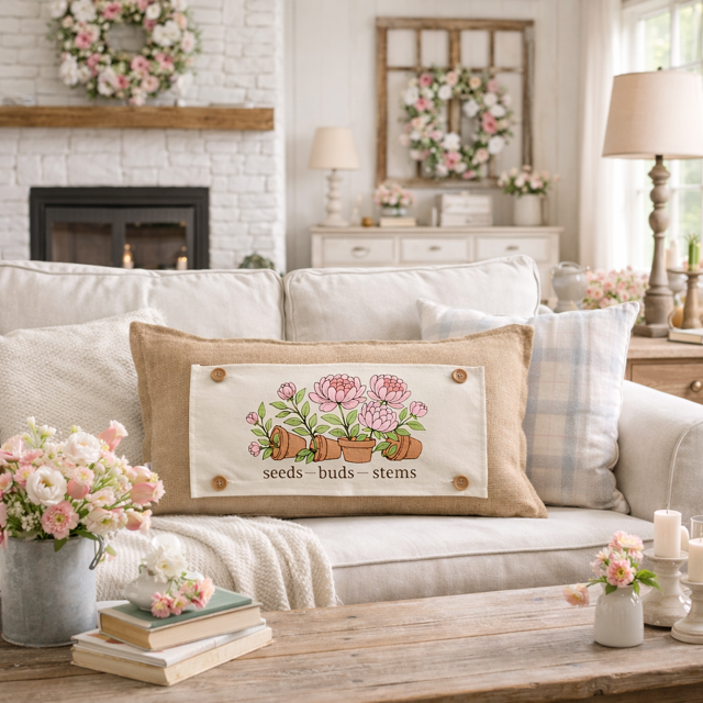 12 PANELS ONLY BUNDLE: RECTANGLE throw pillow Year of Panels Bundle SAVE!!!: DEER, XOXO, LUCKY, QUILTED EGGS, PEONIES, LIFE IS SWEET, USA MAP, HOME SWEET HOME, FALL BIKE, HAUNTED HOUSE, THANKSGIVING PIE, MERRY & BRIGHT