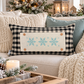 NEW! PANEL ONLY: RECTANGLE Winter; Blue, Chilly, Cold; SNOWFLAKES REC.