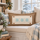 NEW! PANEL ONLY: RECTANGLE Winter; Blue, Chilly, Cold; SNOWFLAKES REC.