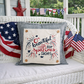 NEW! SQUARE SUMMER/FALL BUNDLE:  3 seasons + CHARCOAL pillow: SWEET SUMMER TIME, SPACIOUS SKIES, ACORN BRANCH