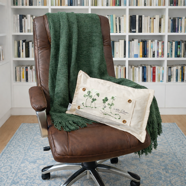 PILLOW ONLY (with fluffy insert): Natural Boho Cream: BOHO PILLOW (with insert)