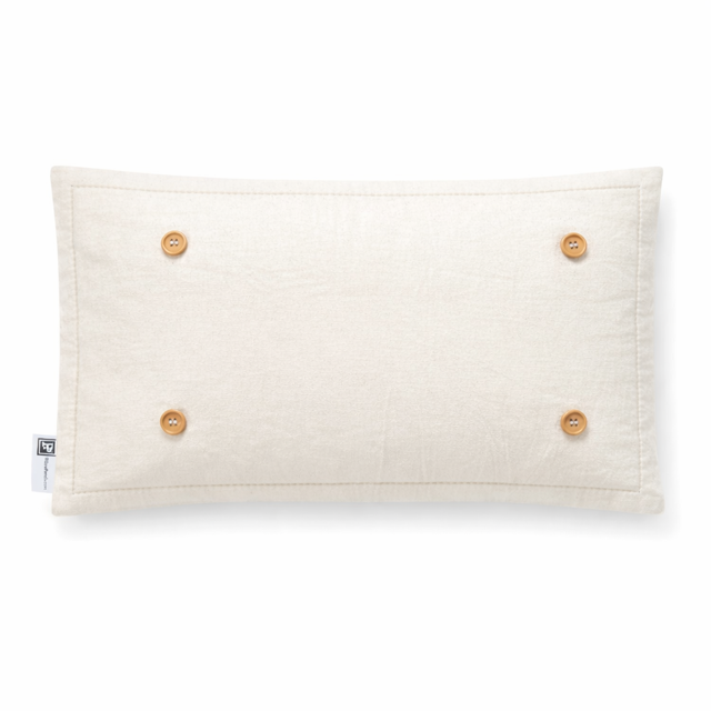 PILLOW ONLY (with fluffy insert): Natural Boho Cream: BOHO PILLOW (with insert)