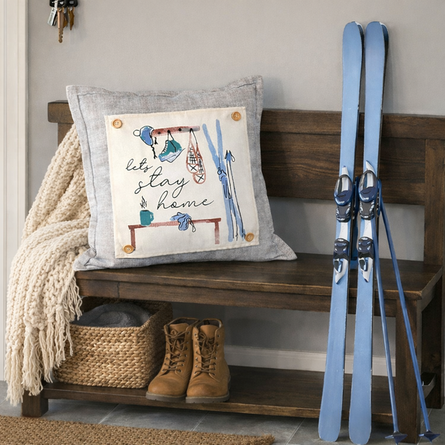 12 PANELS ONLY BUNDLE: SQUARE throw pillow Year of Panels Bundle SAVE!!!: SKI BENCH, V-DAY SUBWAY, LUCKY & BLESSED, PRESSED FLOWERS, STRAWBERRY ICECREAM, SUMMER TIME, LAND I LOVE, GOOD TO BE HOME, PUMPKIN PATCH, HOCUS POCUS, ACORN BRANCH, CANDY CANE