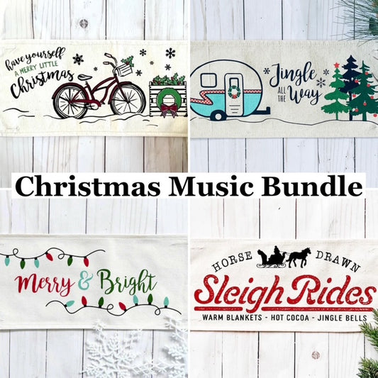 NEW!   4-PACK Bundle Deal: Christmas Music Bundle  SAVE!  SLEIGH RIDE,  JINGLE BELLS,