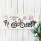 Holiday Panel: Summer; Fireworks Bike 4th of July American Get5