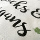 Glitter Holiday Panel: Shenanigans, Spring, March Word Green Shamrocks, St Saint Patricks Day Leprechauns SHENANIGANS